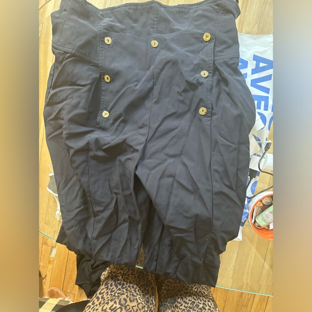 Vintage Chanel Sailor Pants - need zipper repair